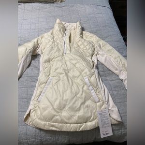 Lululemon white puffer jacket